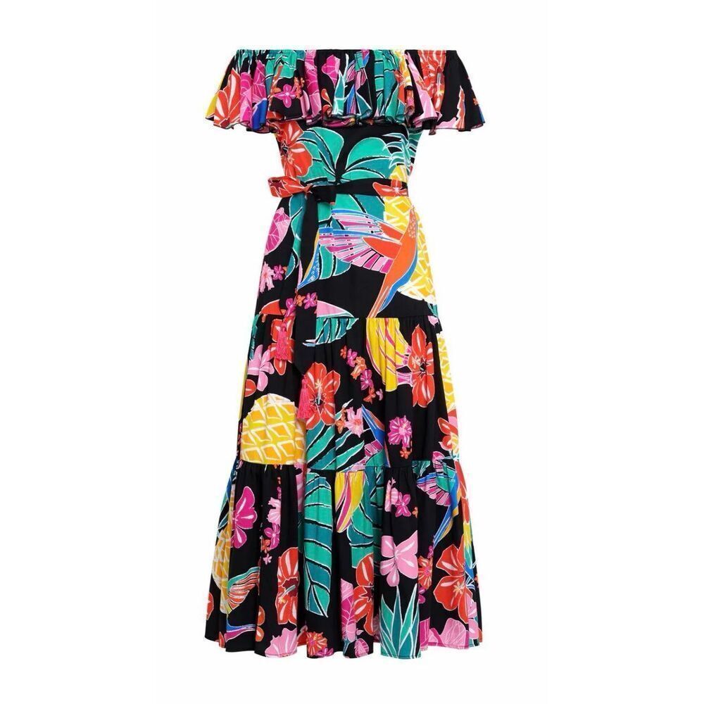 Paolita Amazonia Bianca Dress in Multi Color NWT Size Small